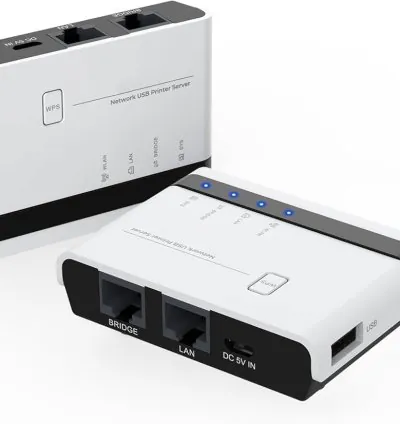 Wi-Fi print servers